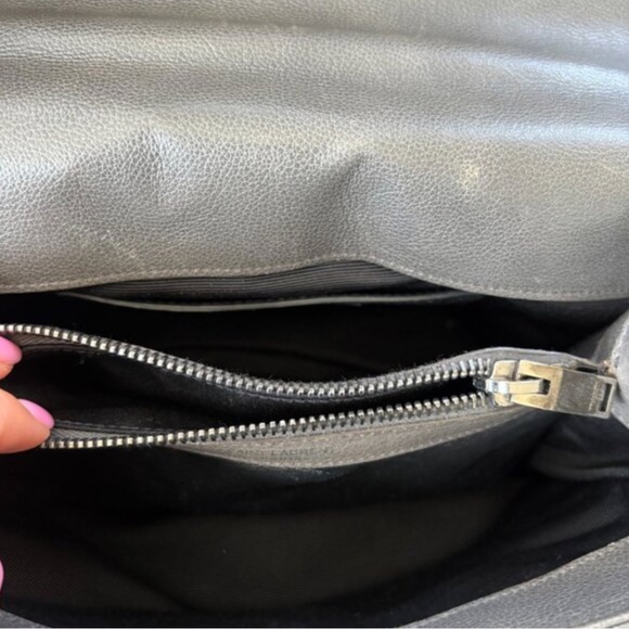 YVES SAINT LAURENT medium Monogram Collège bag - Picture 7 of 14